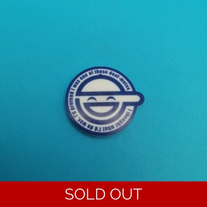 Ghost in the Shell - Stand Alone Complex - Laughing Man pin badge